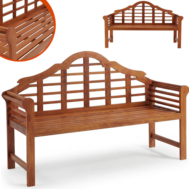 Garden Bench Marlboro Eucalyptus Wood FSC®-Certified 135x56x100cm