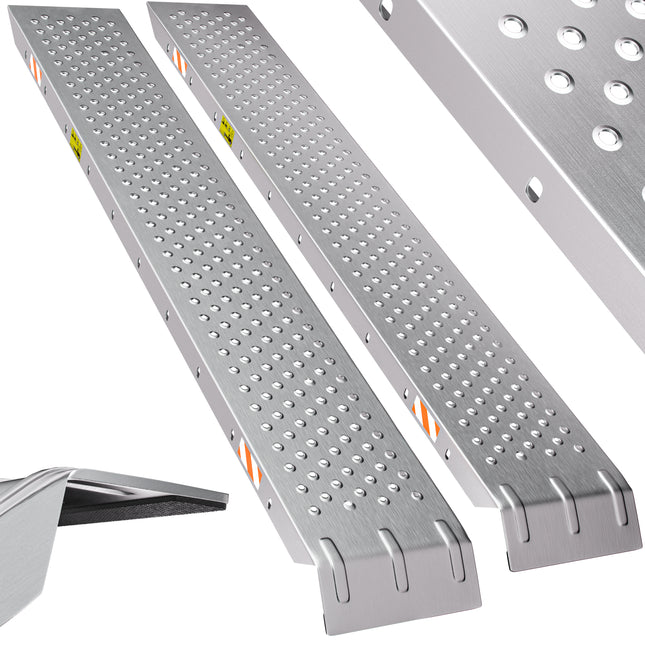 Heavy Duty Loading Ramp 2Pcs Set 400kg 160x225cm
