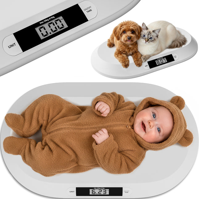 Baby Scale max 20 kg / 45lb