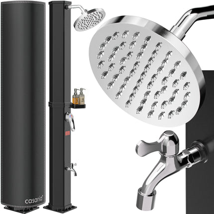 Solar shower black 60L
