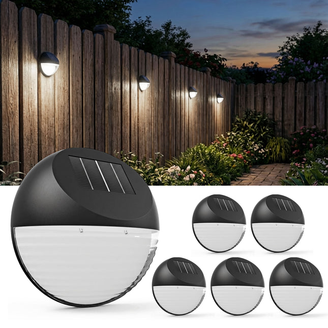 LED Solar Wall Light 6Pcs 43in