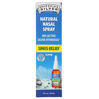 Natural Nasal Relief with Sovereign Silver Bio-Active Silver Hydrosol
