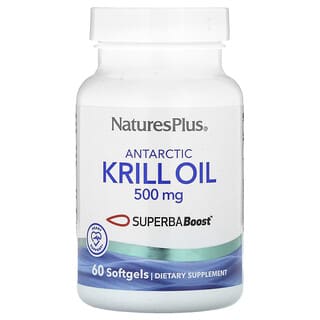 Antarctic Krill Oil 500mg for Heart, Brain, and Joint Health - 60 Softgels
