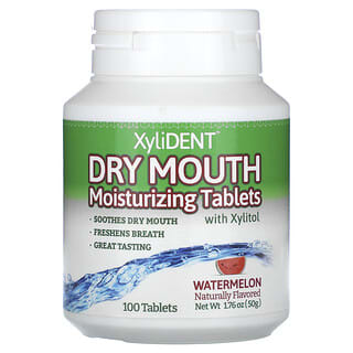 Soothe Dry Mouth with XyliDENT's Moisturizing Tablets - 100 Count