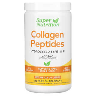 Super Nutrition Collagen Peptides for Hair, Skin, and Joints - Vanilla