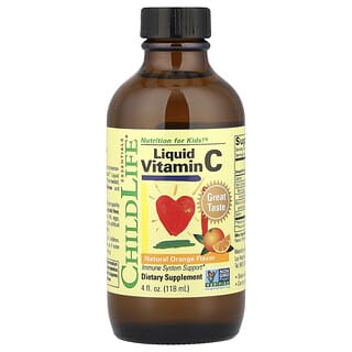 Natural Liquid Vitamin C for Kids - Immune Support & Protection