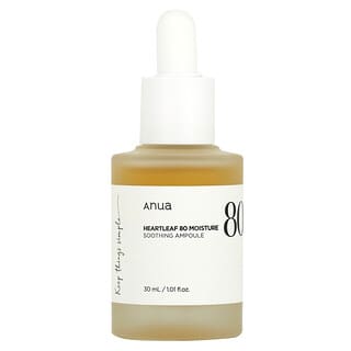 Anua Heartleaf 80% Moisture Soothing Ampoule for Dry Skin, 1.01 fl oz