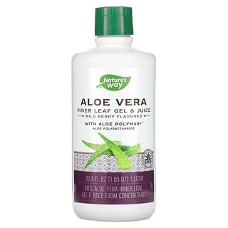 Nature's Way Aloe Vera Gel & Juice with Wild Berry, 33.8 oz