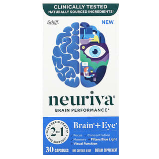 Neuriva Brain Performance & Eye Support Supplement - 30 Capsules
