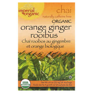 Imperial Organic Rooibos Chai, Caffeine-Free, 18 Tea Bags