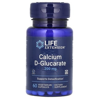 Detoxify & Support Healthy Cholesterol with Calcium D-Glucarate 200mg