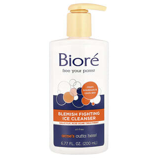 Biore Blemish Fighting Ice Cleanser - Clear Skin in Minutes!