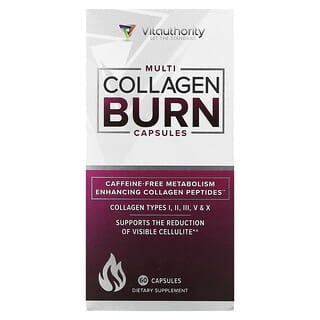 Boost Metabolism & Reduce Cellulite with Multi Collagen Burn by Vitauthority