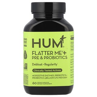 Flatter Me + Prebiotics & Probiotics by HUM Nutrition
