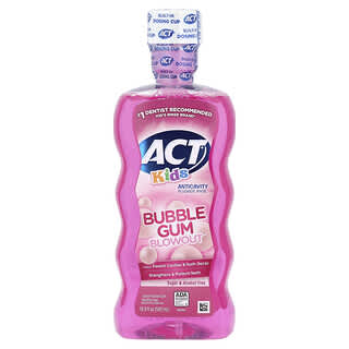 Act Bubble Gum Blowout, Anticavity Kid's Rinse, Sugar & Alcohol Free, 16.9 oz