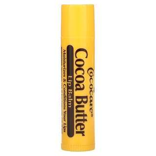 Cocoa Butter Lip Balm by Cococare - Moisturizes & Protects Chapped Lips