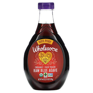 Organic Raw Blue Agave Nectar by Wholesome Sweeteners - 44 oz