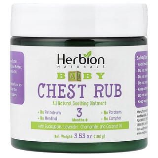 Nourishing Baby Chest Rub for Congestion Relief - Herion Naturals