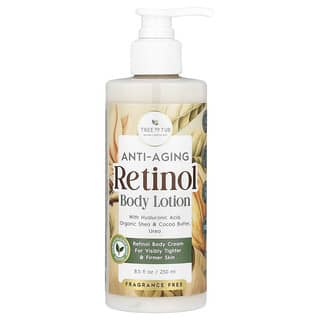 Tree To Tub Retinol Body Lotion for Anti-Aging, Fragrance-Free, 8.5 fl oz