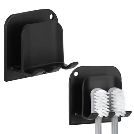 Linkidea Wall Mounted Toothbrush Holder, 2 Slots