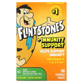 Flintstones Kids Multivitamin, Supports Immunity & Growth, 90 Chewable Tablets