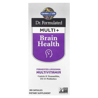 <strong>Garden of Life</strong> Dr. Formulated Multi+ Brain Health Supplement for Optimal Health