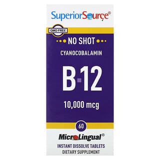 Superior Source B-12 Vitamin 10,000 mcg Instant Dissolve Tablets