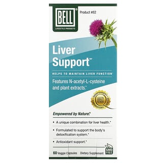 Boost Liver Function with Bell Lifestyle's Liver Support - 60 Veggie Capsules