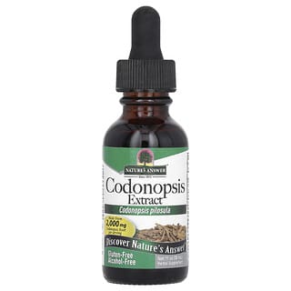 Nature's Answer Codonopsis Extract - 1,000 mg, Alcohol-Free, 1 fl oz