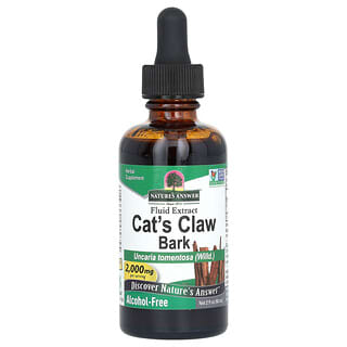 Cat's Claw Bark Supplement by Nature's Answer, 2000mg, 2oz