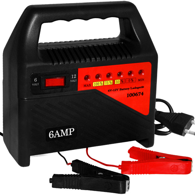 Battery Charger 6V + 12V