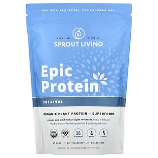 Certified Organic Plant Protein Powder by Sprout Living (Original, 1 lb)