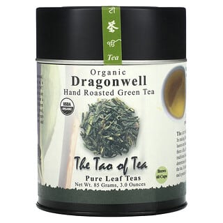 Organic Dragonwell Green Tea, Artisanal Hand Roasted, 3 oz