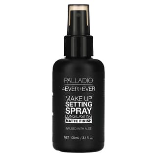 Palladio 4Ever + Ever Makeup Setting Spray, Long-Lasting Matte Finish, 3.4 fl oz