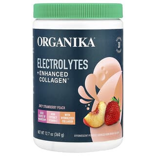 Electrolytes + Enhanced Collagen in Juicy Strawberry Peach by Organika