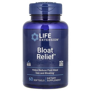 Life Extension Bloat Relief - Fast Digestive Aid for a Comfortable Meal