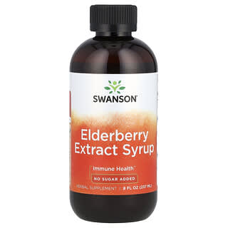 Elderberry Syrup for Immune Support by Swanson - 8 fl oz