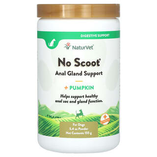NaturVet Anal Gland Support for Dogs - Vet-Formulated Digestive Aid