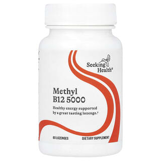 Methyl B12 5000 Lozenges for Energy & Wellbeing by Seeking Health