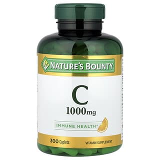 Nature's Bounty Vitamin C Supplement 1000mg 300 Caplets