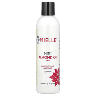 Mielle Almond Oil Blend with Mint for Hydrated Hair, 8 fl oz