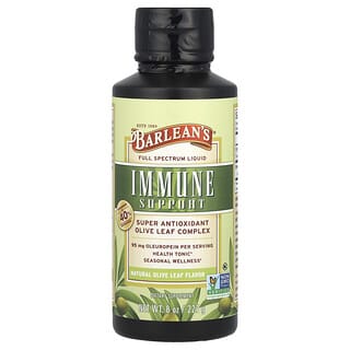 Boost Immunity with Barlean's Olive Leaf Complex, 95mg, 8oz