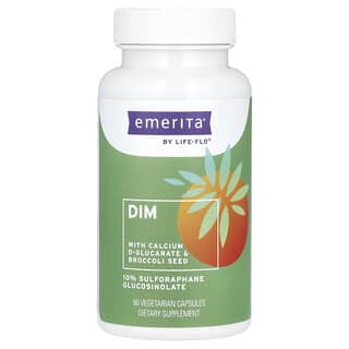 DIM Supplement with Calcium D-Glucarate & Broccoli Seed by Emerita