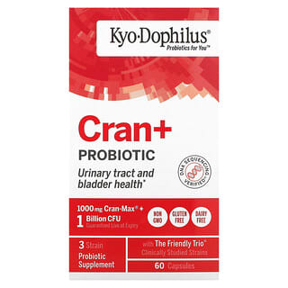 Cran+ Probiotic for Urinary Tract Health, 1000mg Cran-Max & 3 Strains
