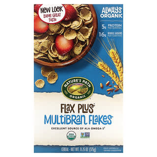Nature's Path Organic Flax Plus Multibran Flakes Cereal, 13.25 oz