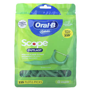 Oral-B Glide Scope Outlast Floss Picks for Fresh Breath