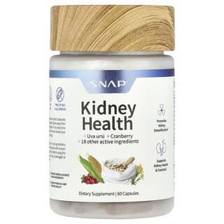 Kidney Health Support with Snap Supplements’ Uva Ursi & Cranberry Formula