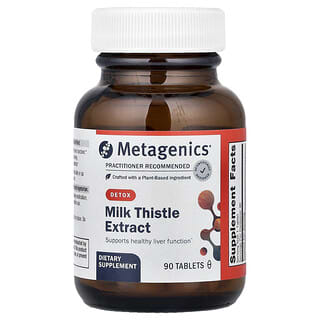 Metagenics Milk Thistle Extract 90 Tablets for Healthy Liver Support