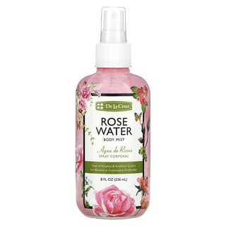 Luxurious Rose Water Body Mist by De La Cruz - 8 fl oz (236 ml)