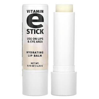 Reviva Labs Vitamin E Stick for Hydrated, Soothing Lips & Skin